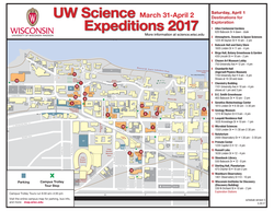 Trolley Map - Saturday, April 1