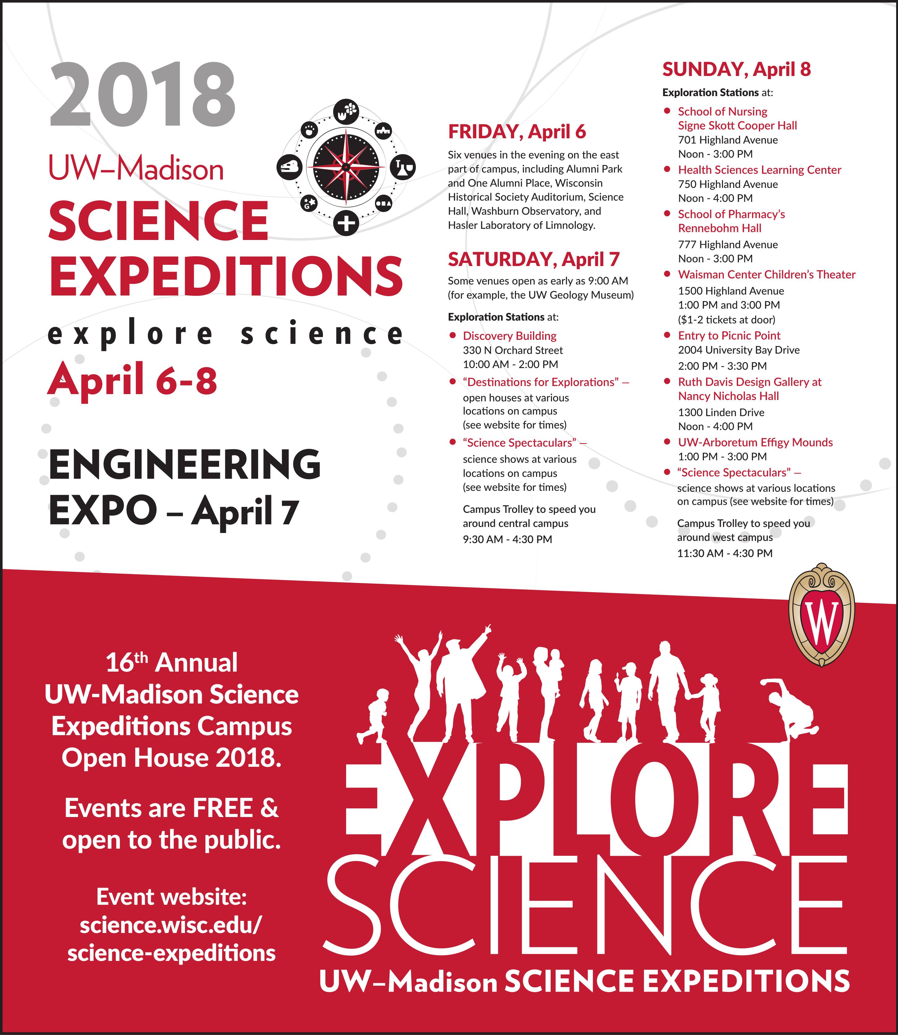 Science Expeditions 2018 poster